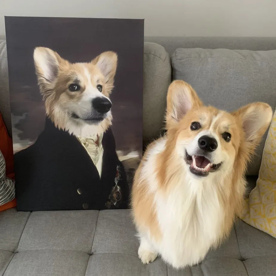 The Count - Custom Pet Canvas