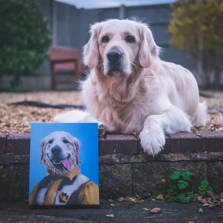 The Cowboy - Custom Pet Canvas