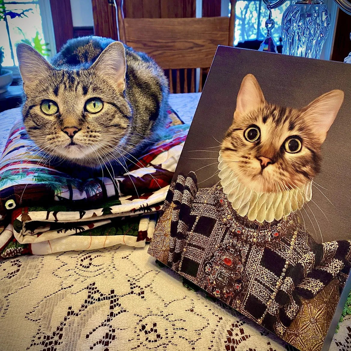 The Dame - Custom Pet Canvas