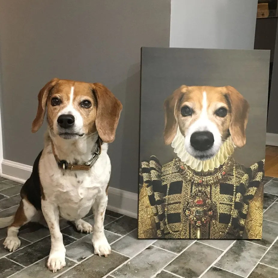 The Dame - Custom Pet Canvas