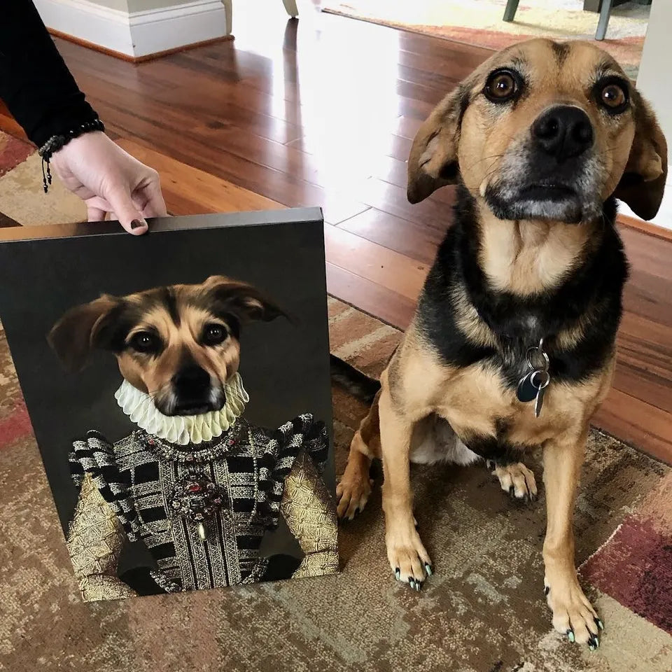The Dame - Custom Pet Canvas