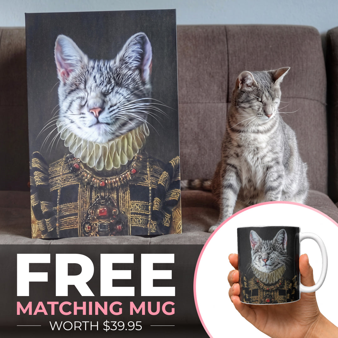 The Dame - Custom Pet Canvas