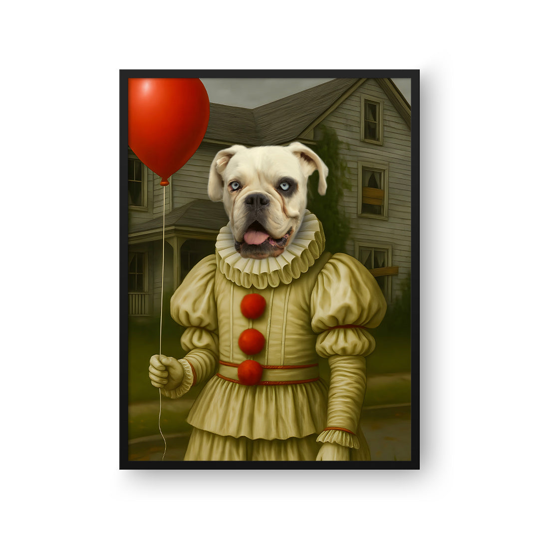 The Dancing Clown - Custom Pet Poster