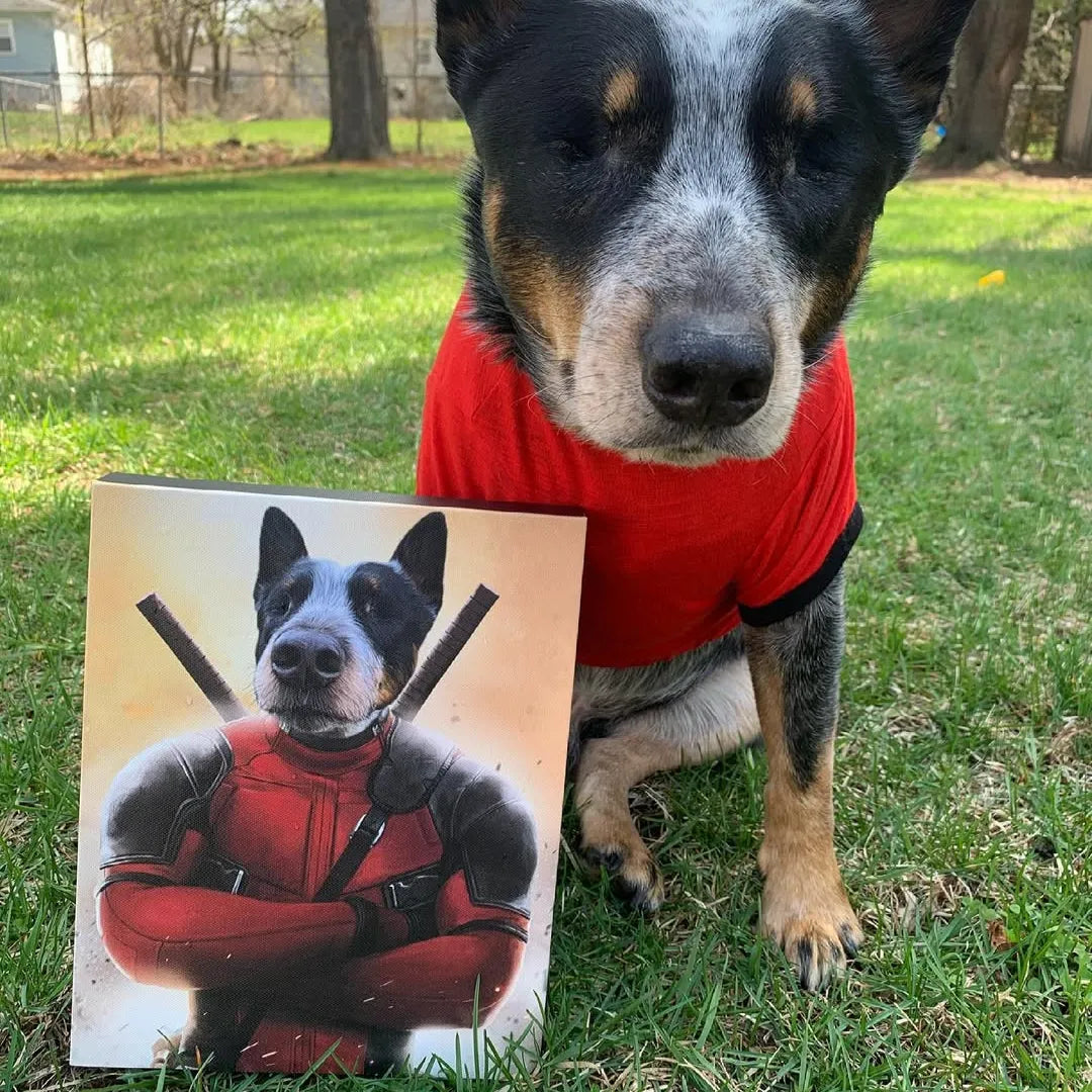 The Deadpawl - Custom Pet Canvas