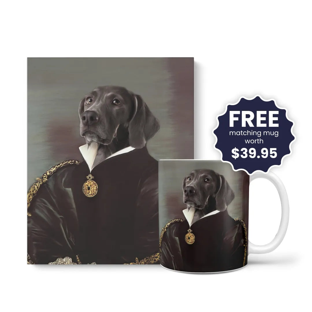 The Duchess - Custom Pet Canvas