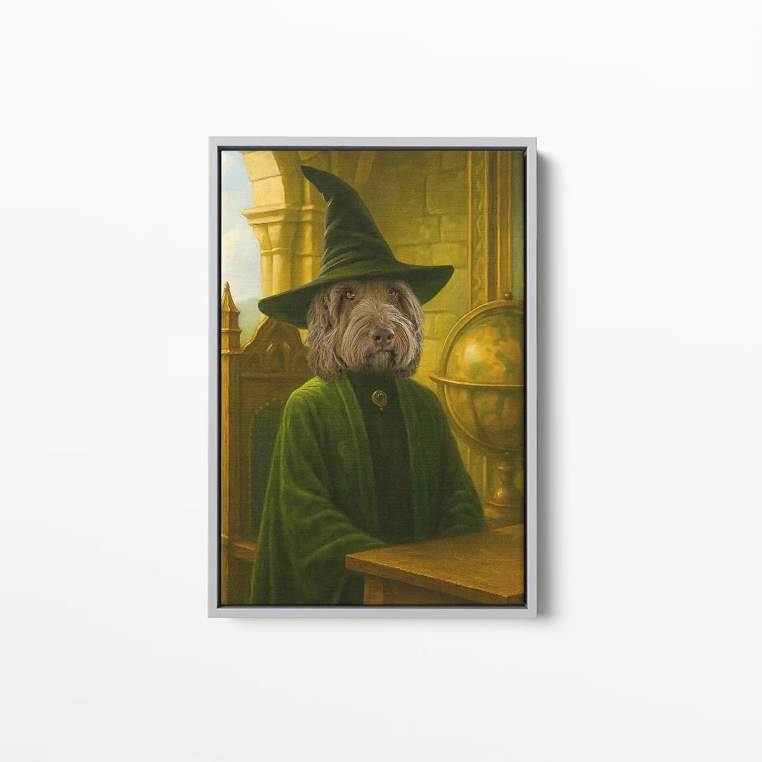 The Female Warlock - Custom Pet Canvas