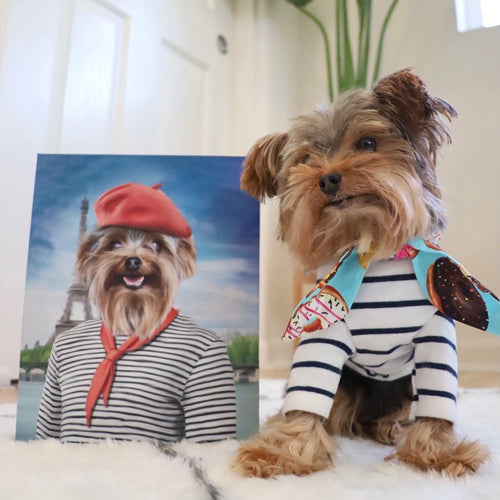The Frenchie - Custom Pet Canvas