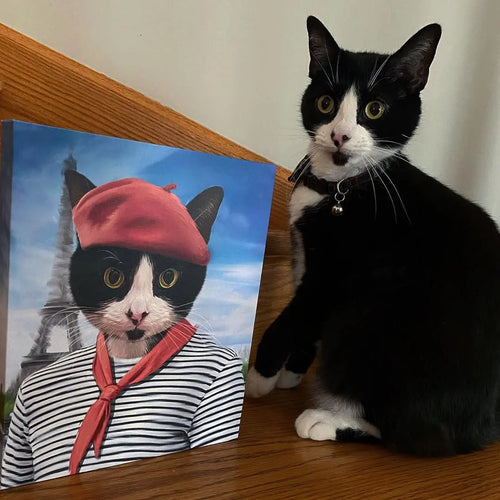 The Frenchie - Custom Pet Canvas