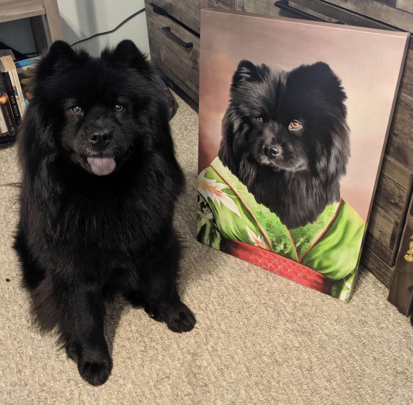 The Geisha - Custom Pet Canvas