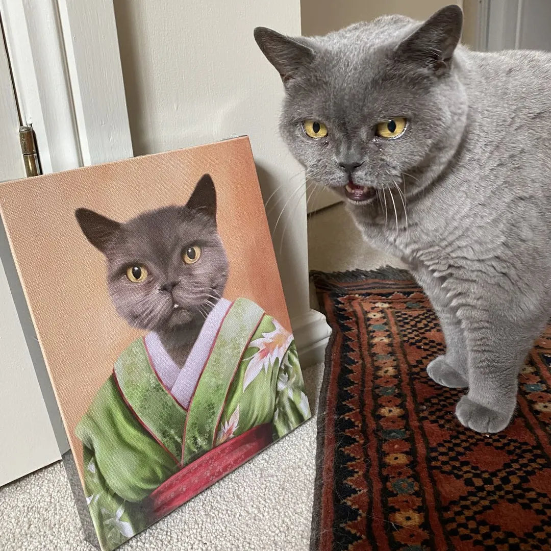 The Geisha - Custom Pet Canvas