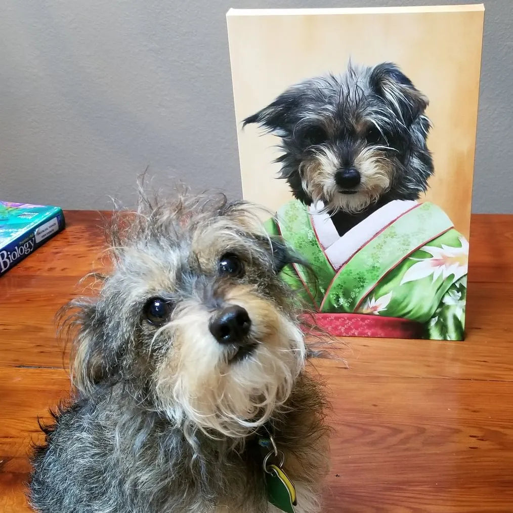 The Geisha - Custom Pet Canvas