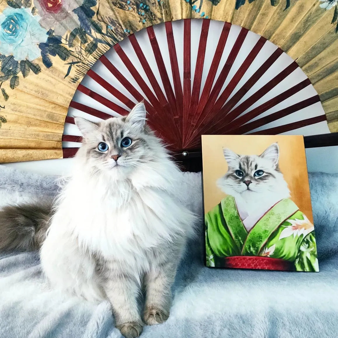 The Geisha - Custom Pet Canvas