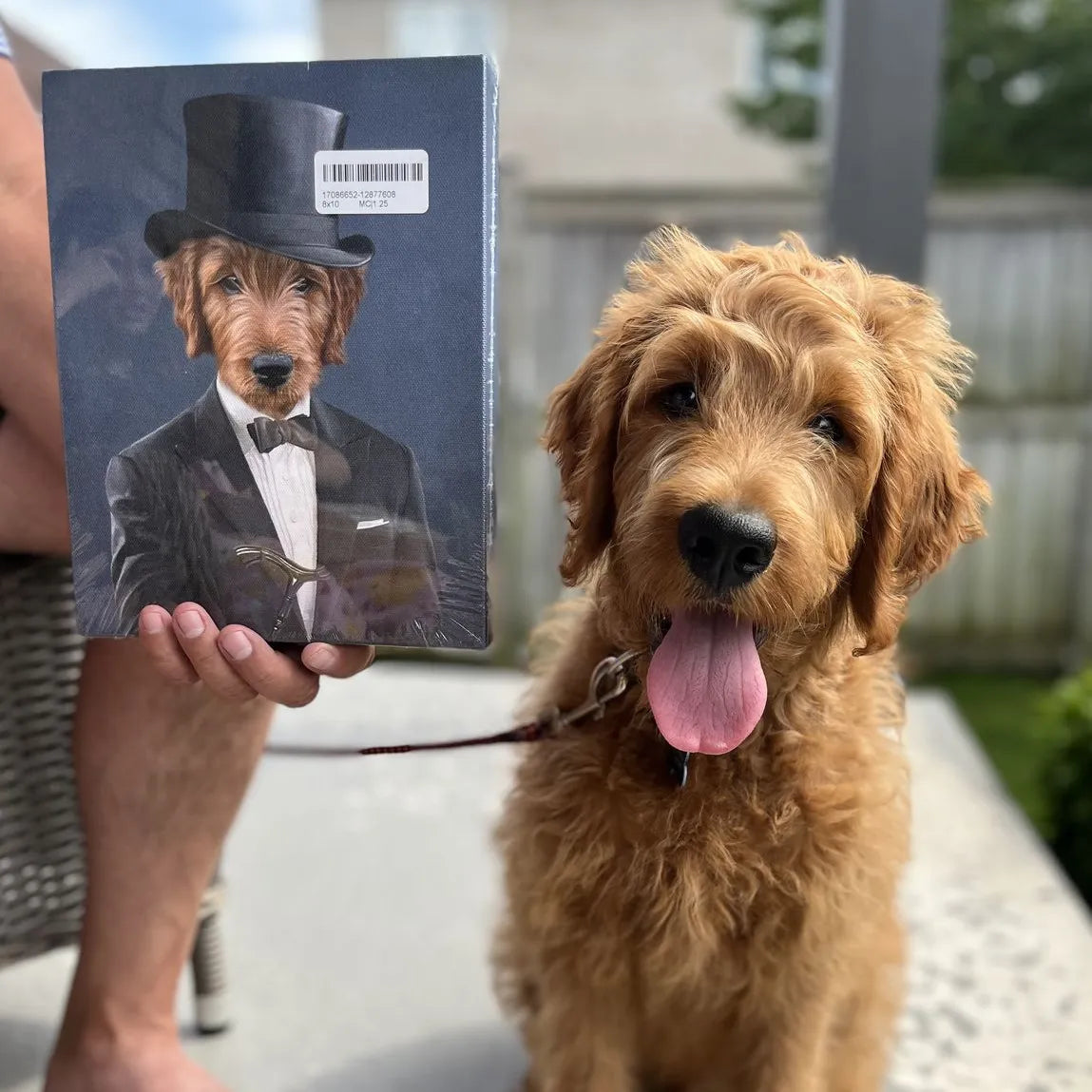 The Gentleman - Custom Pet Canvas
