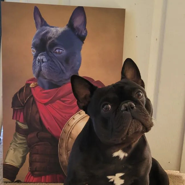 The Gladiator - Custom Pet Canvas