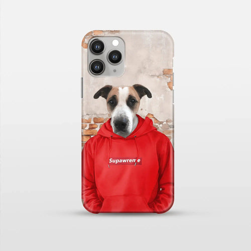 Crown and Paw - Phone Case The Hypebeast - Custom Pet Phone Case iPhone 13 / Red