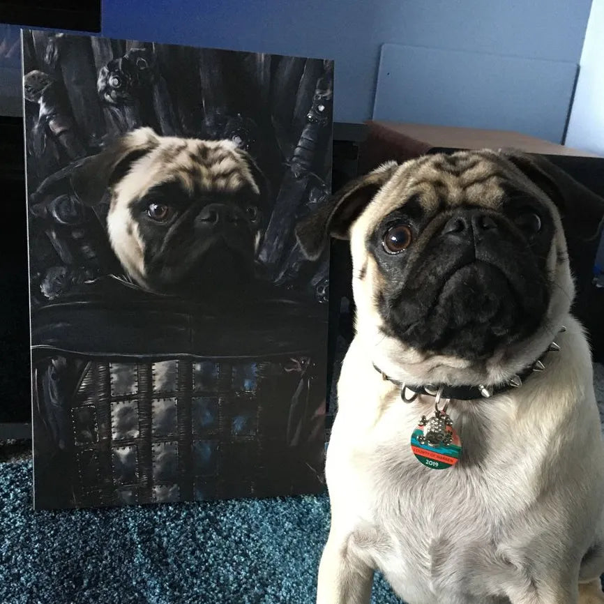 The Kingslayer - Custom Pet Canvas