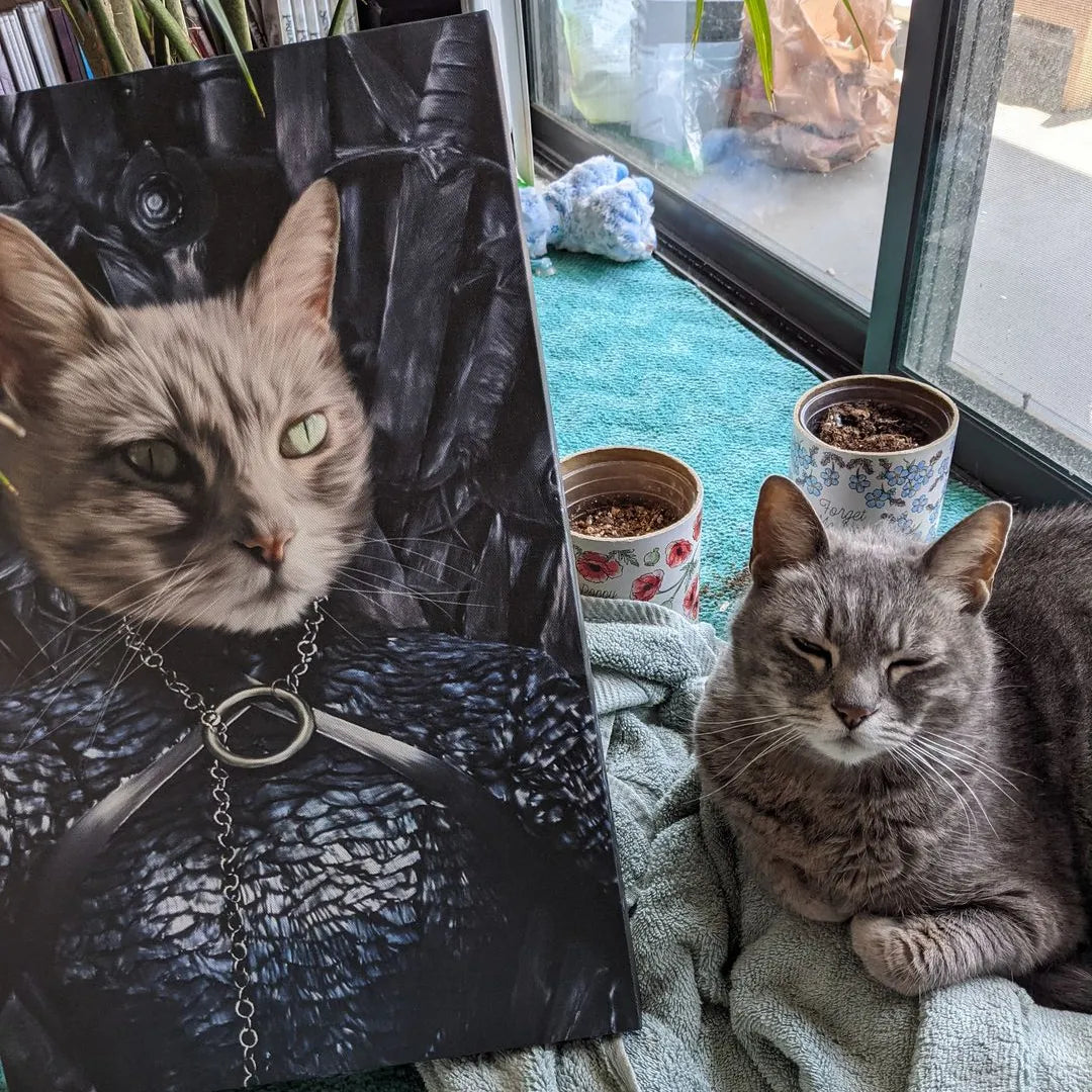 The Lady of the North - Custom Pet Canvas