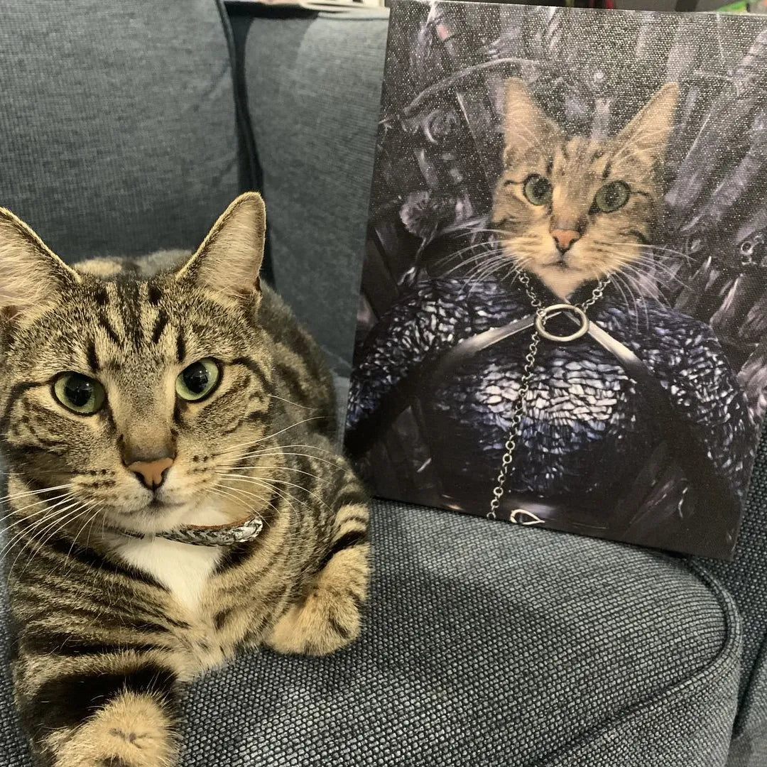 The Lady of the North - Custom Pet Canvas