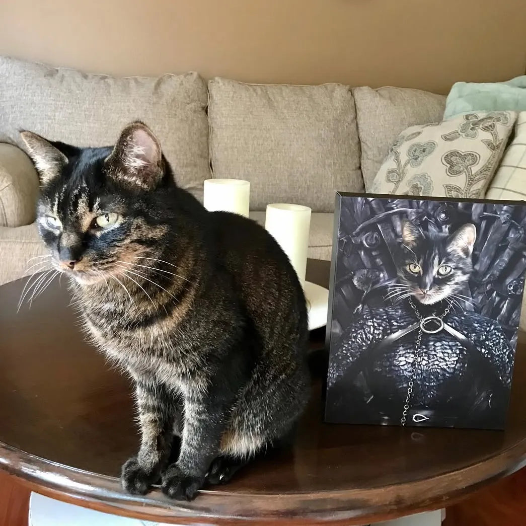 The Lady of the North - Custom Pet Canvas