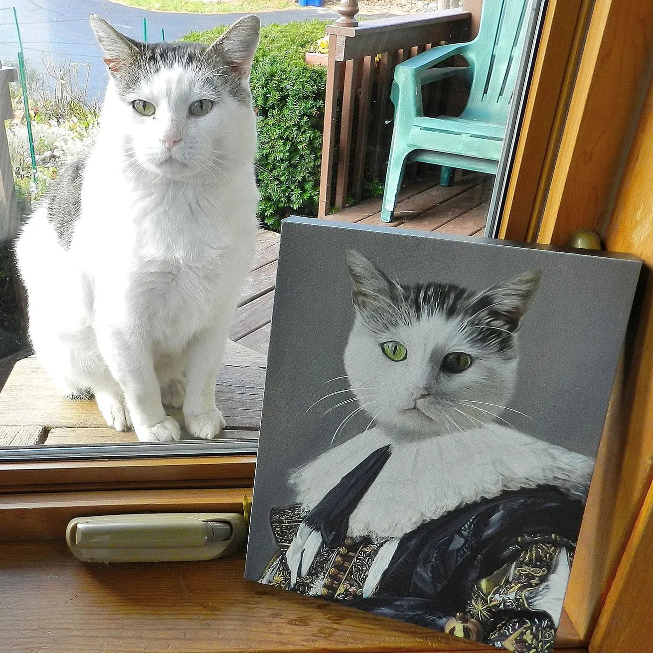 The Laughing Cavalier - Custom Pet Canvas