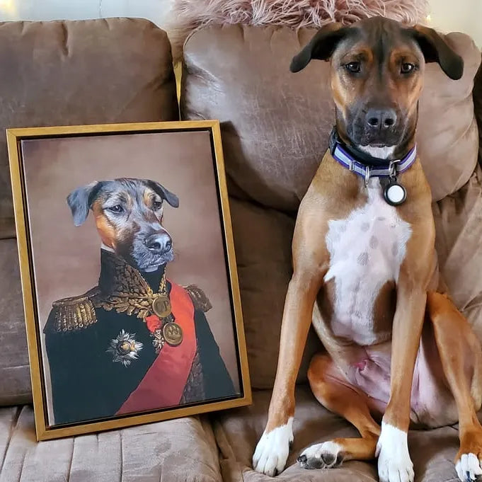 The Major - Custom Pet Canvas