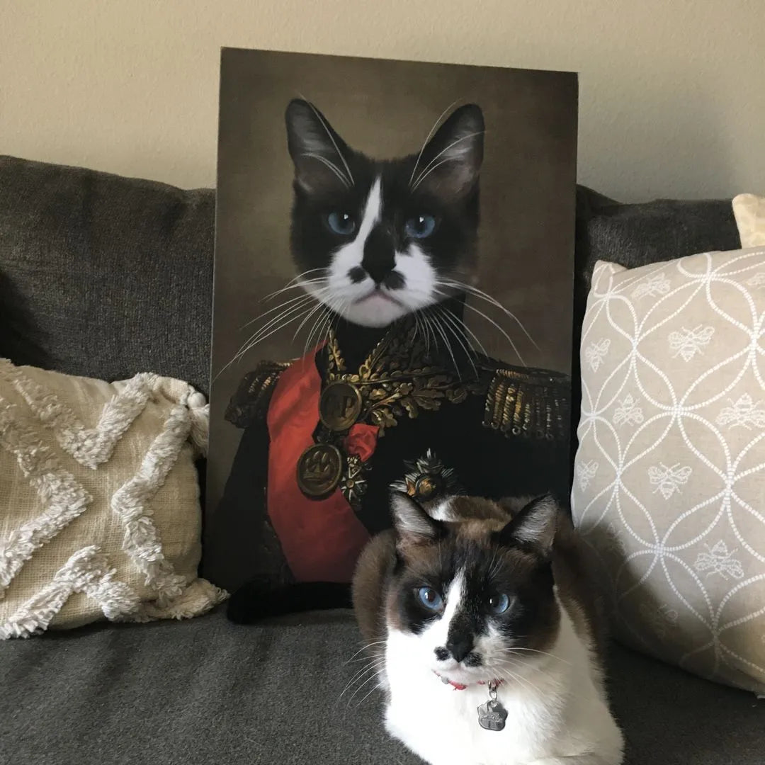 The Major - Custom Pet Canvas