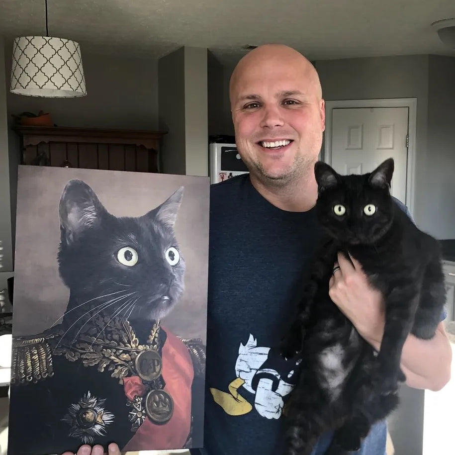 The Major - Custom Pet Canvas