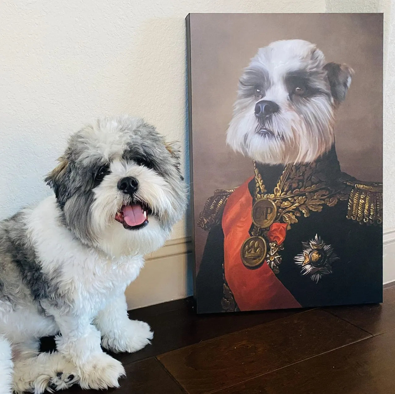 The Major - Custom Pet Canvas