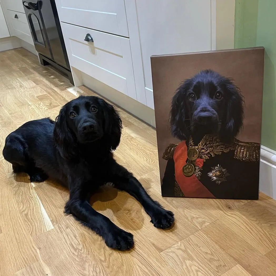 The Major - Custom Pet Canvas