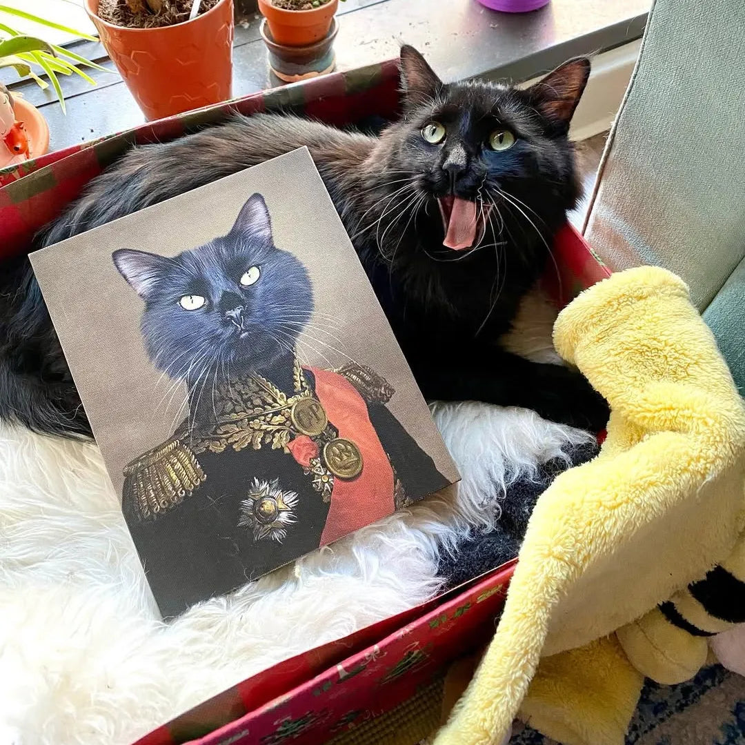 The Major - Custom Pet Canvas