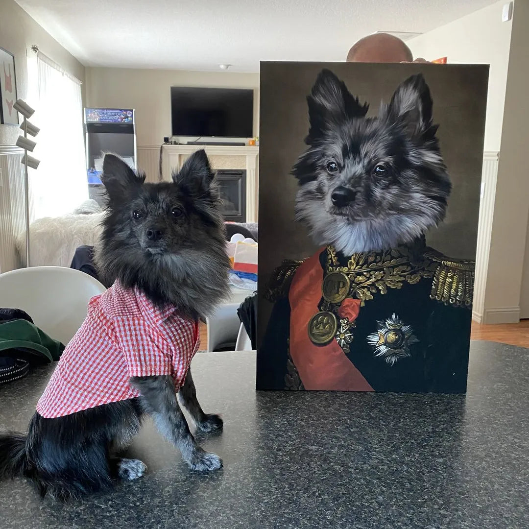 The Major - Custom Pet Canvas