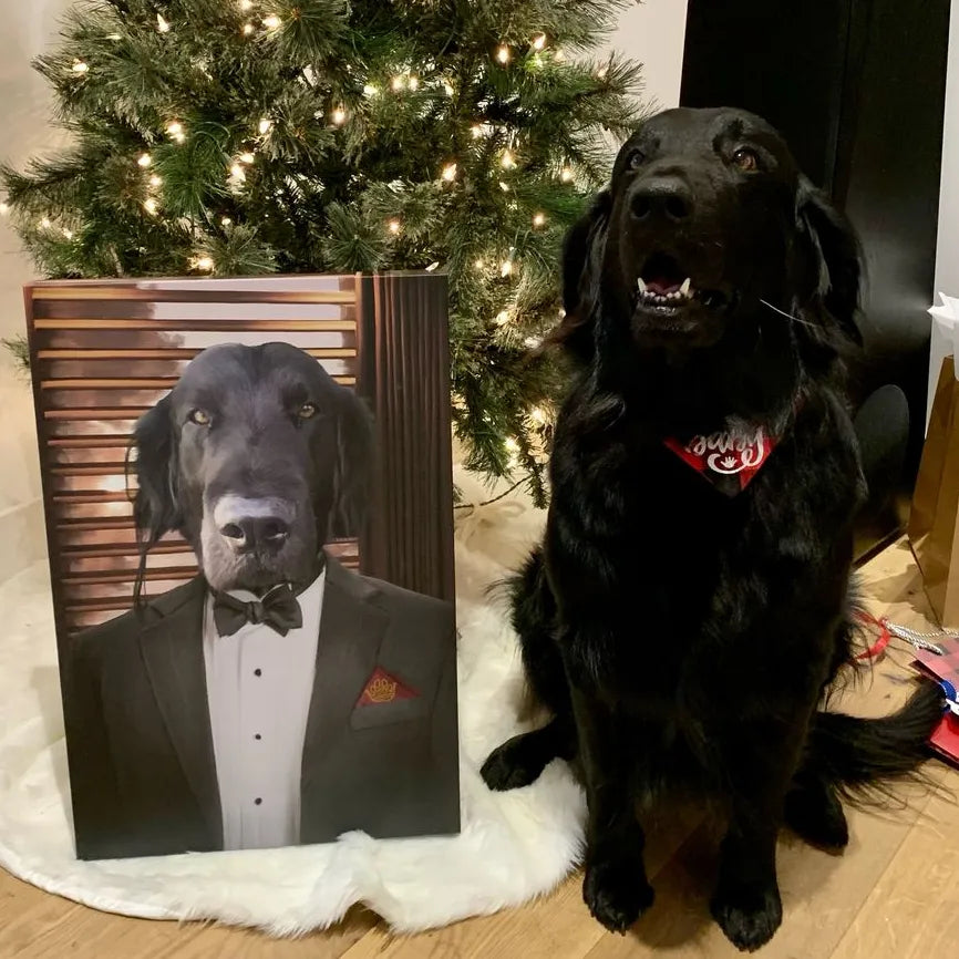 The Mobster - Custom Pet Canvas