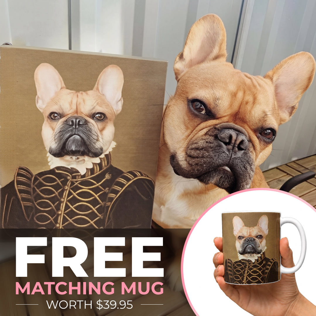 The Noble - Custom Pet Canvas