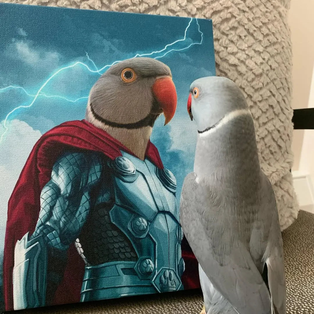 The Norse Hero - Custom Pet Canvas