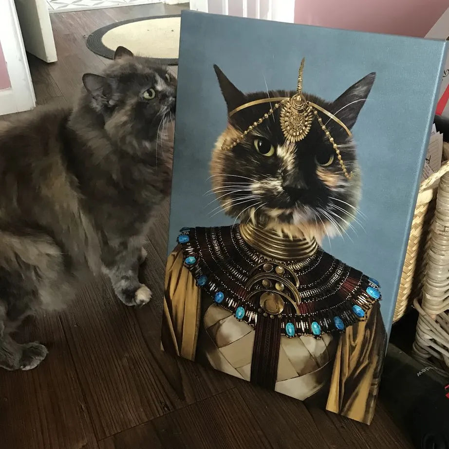 The Nubian Queen - Custom Pet Canvas