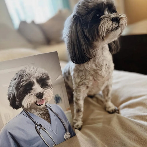 The Nurse - Custom Pet Canvas