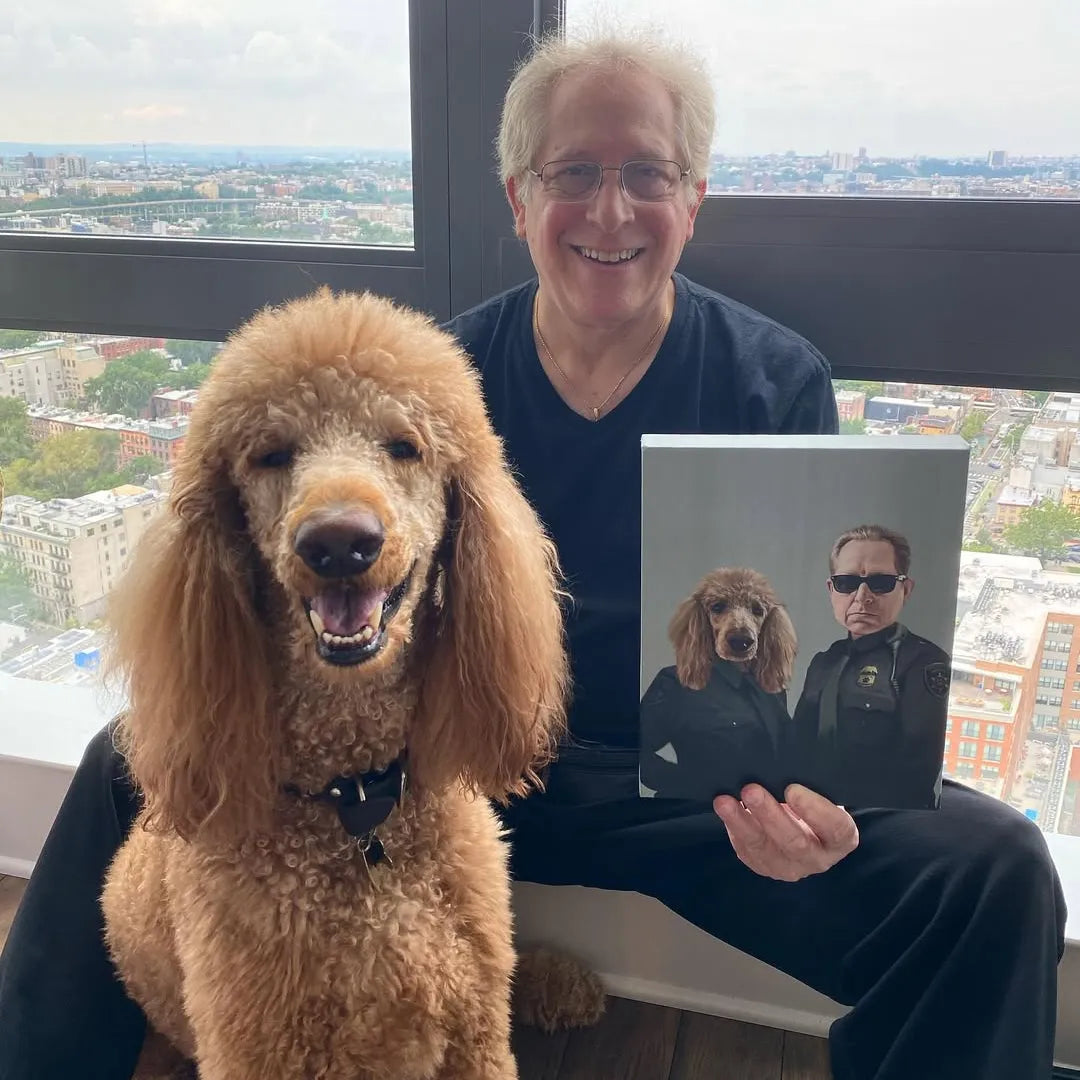 The Officers - Custom Pet Canvas