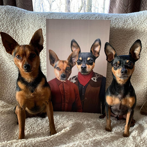 The Outlaws - Custom Pet Canvas