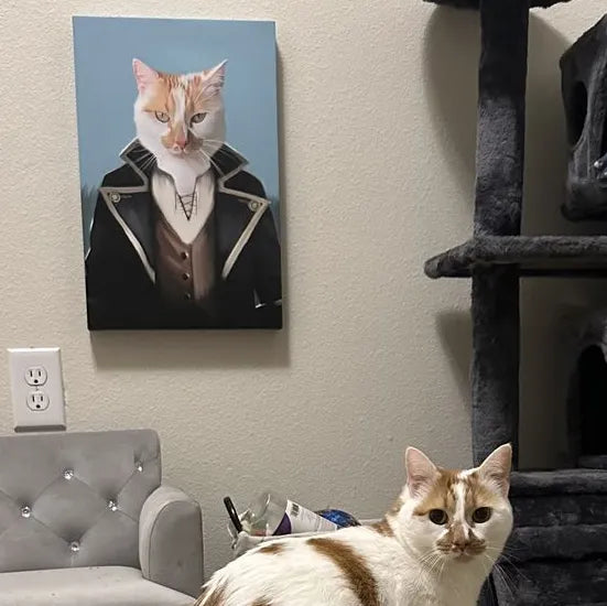 The Pirate - Custom Pet Canvas
