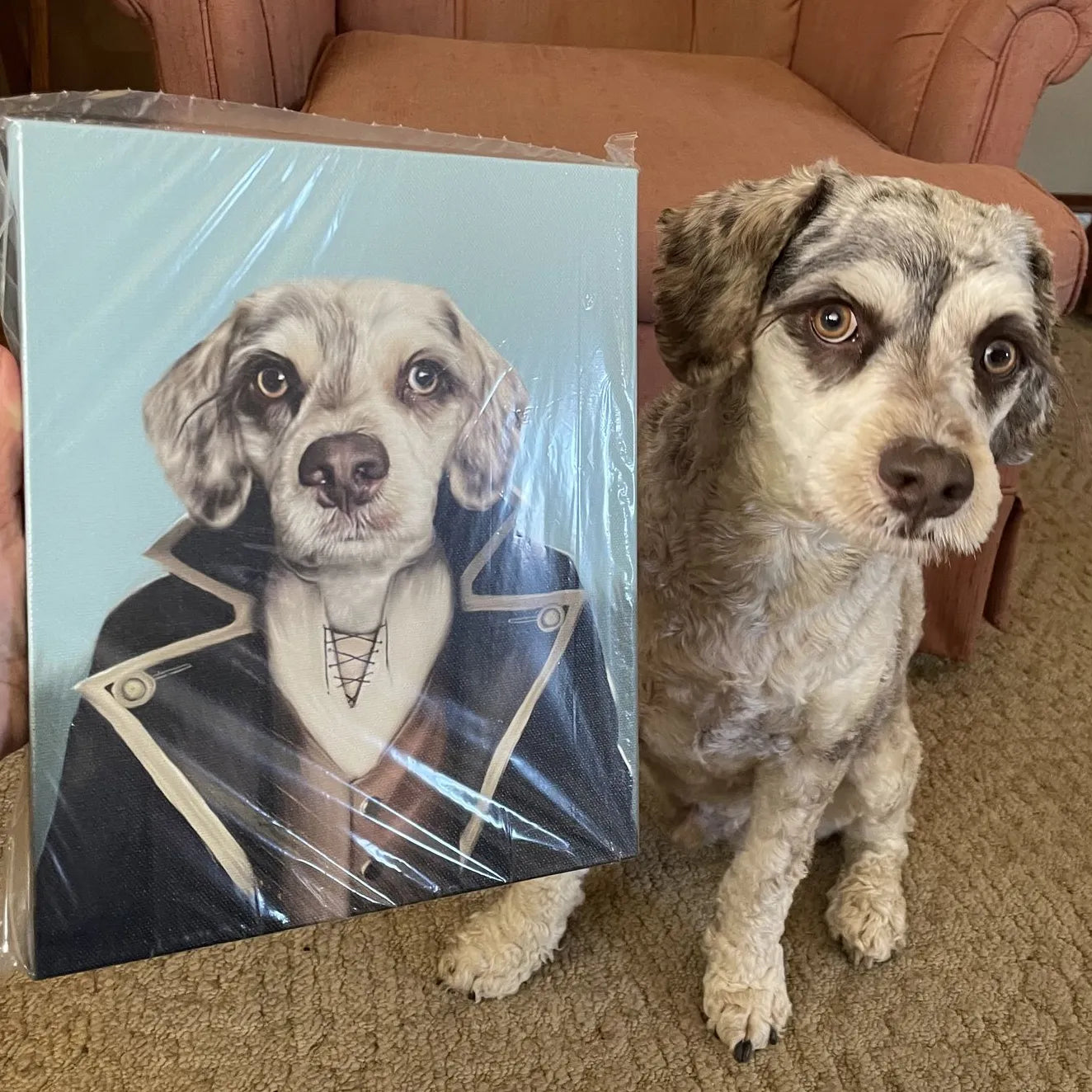 The Pirate - Custom Pet Canvas