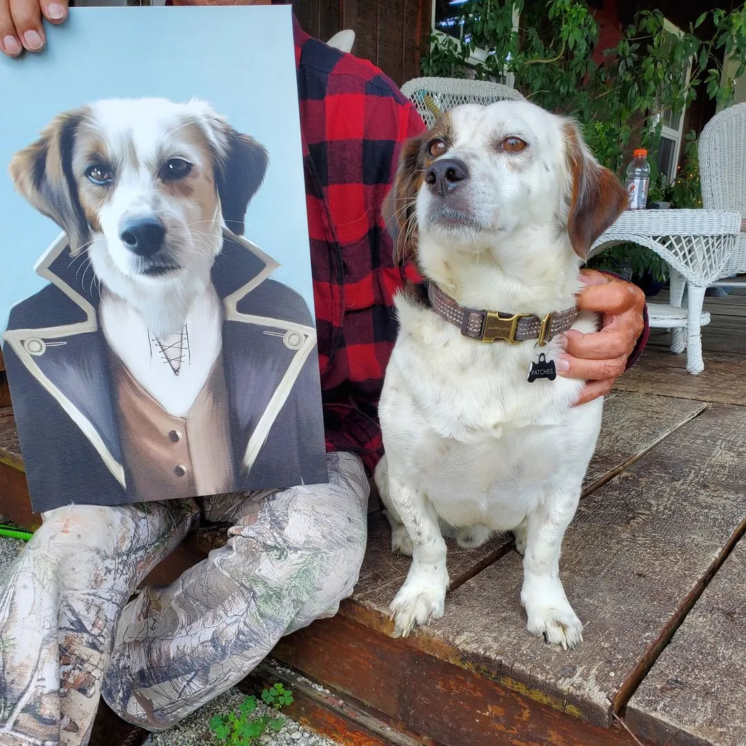 The Pirate - Custom Pet Canvas