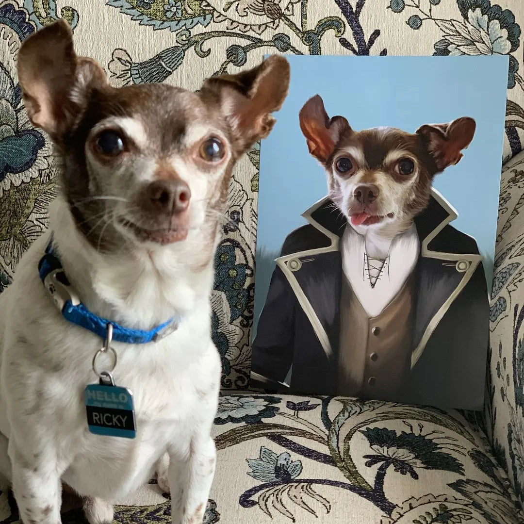 The Pirate - Custom Pet Poster