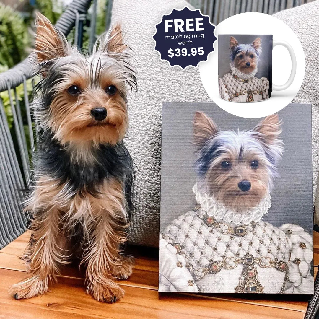 The Princess - Custom Pet Canvas