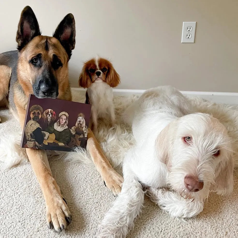 The Quartet - Custom Pet Canvas