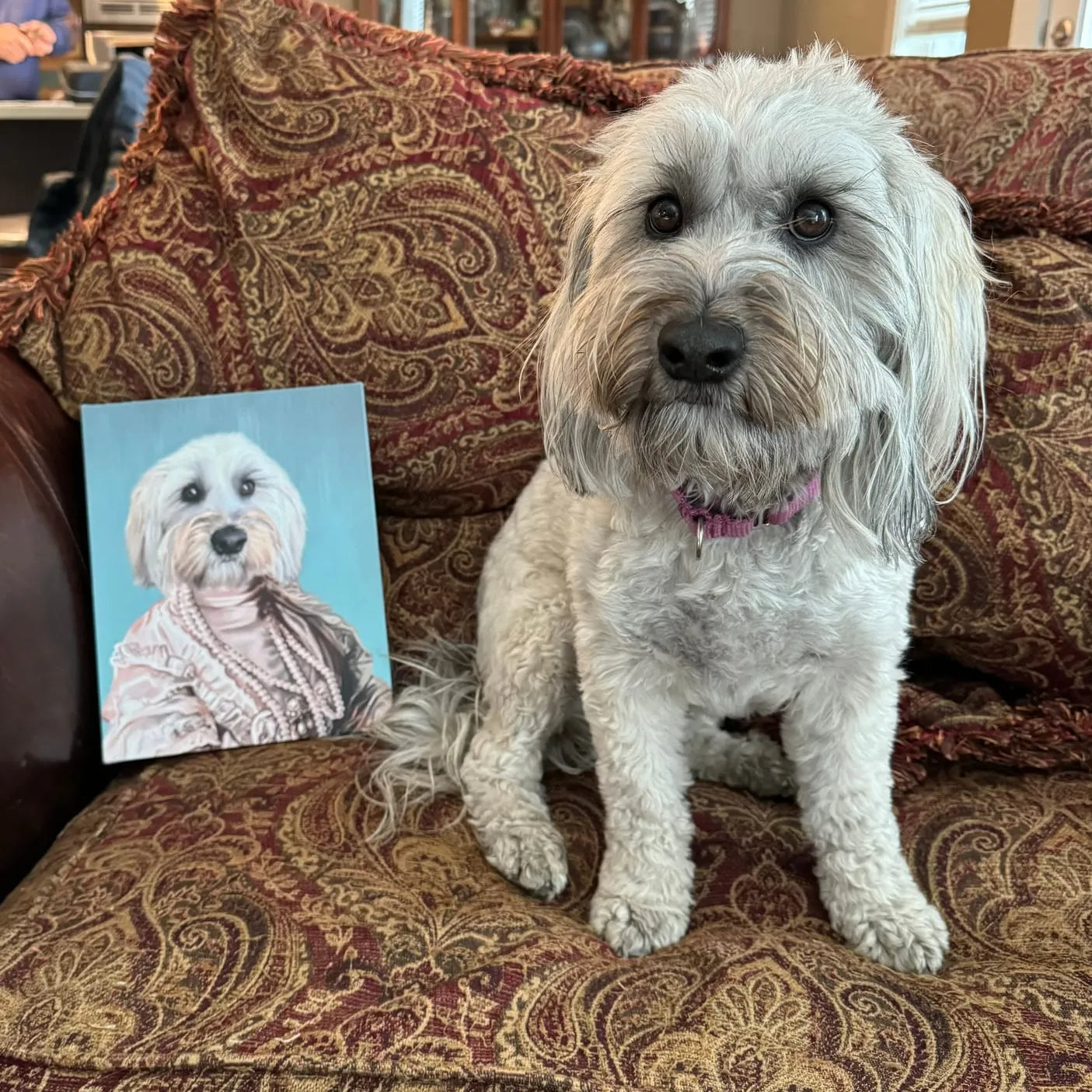 The Queen Regent - Custom Pet Canvas