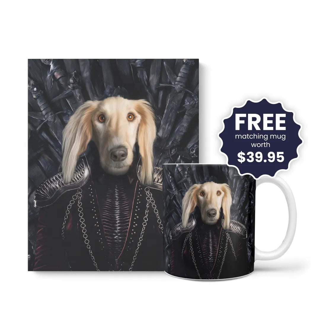 The Queen of the Seven Kingdoms - Custom Pet Canvas