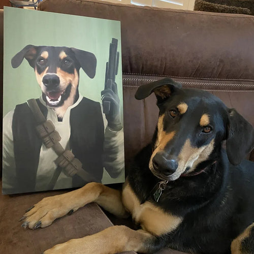The Rebel - Custom Pet Canvas