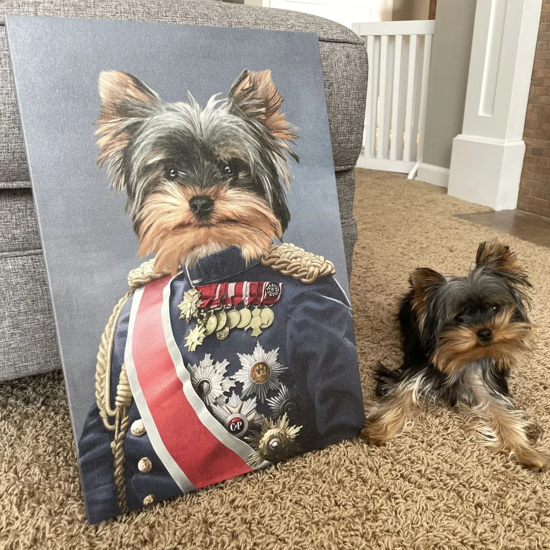 The Sergeant - Custom Pet Canvas