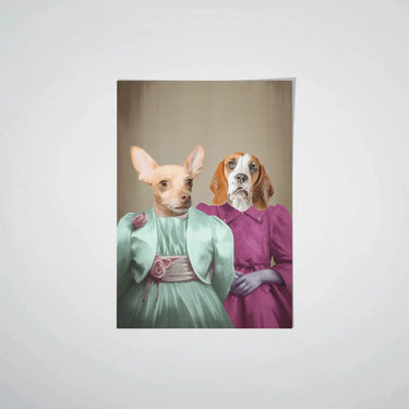 The Sisters - Custom Pet Poster