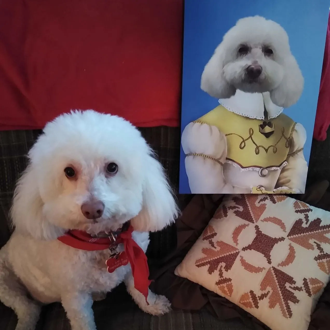 The Southern Belle - Custom Pet Canvas